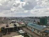 An aerial view of Mathare informal settlement