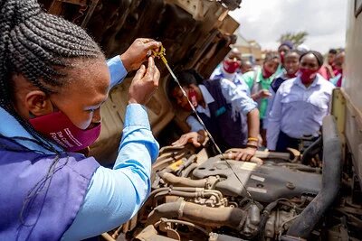 women in transport training