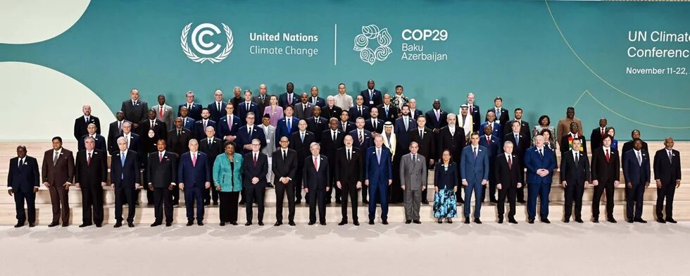 World leaders at COP29