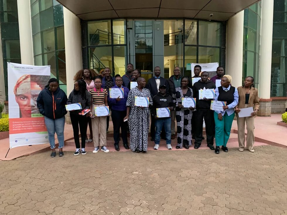 Participants of the pilot Sexual Orientation and Gender Identity (SOGIE) short course at Chuka University.