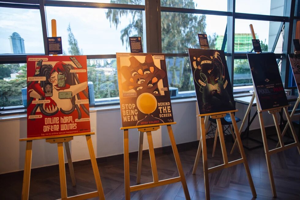 Art during the Sauti Session Offline wounds