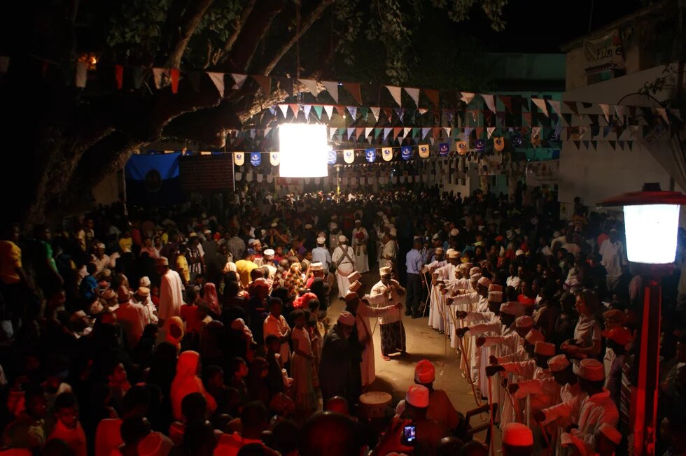 Raising awareness on LAPSSET at the Lamu Cultural Festival Raising awareness on LAPSSET at the Lamu Cultural Festival