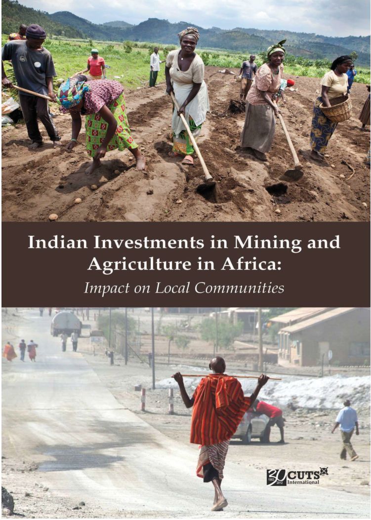 Indian Investments in Mining and Agriculture in Africa Heinrich Böll